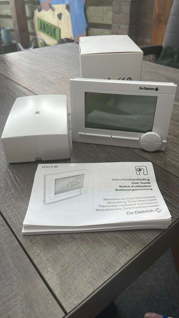 De Dietrich Modulerende Klokthermostaat AD 303, Ophalen of Verzenden, Nieuw