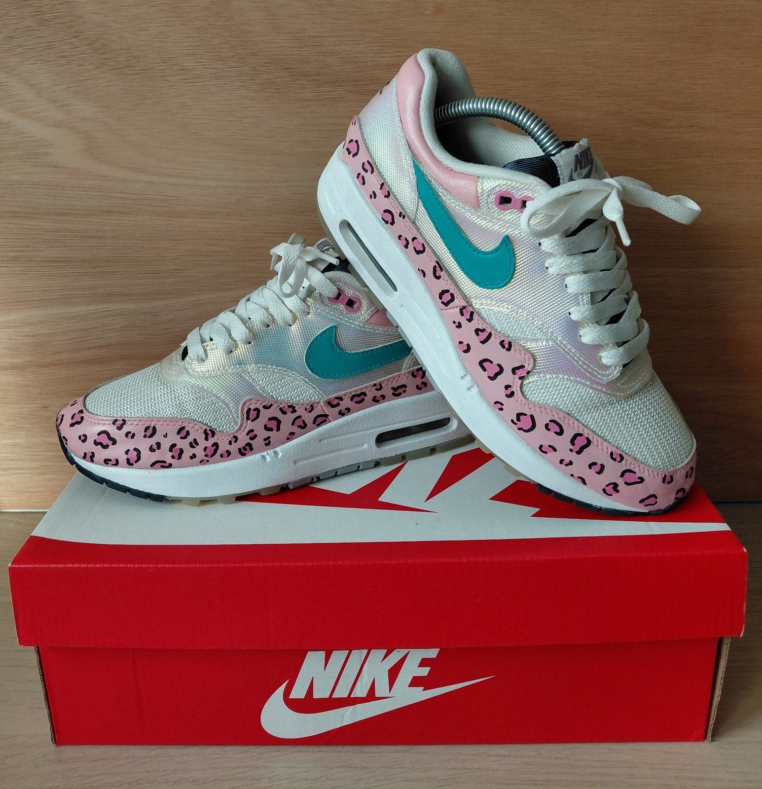 Nike air max 1 Custom, Nike air max, Verzenden, Gedragen, Sneakers of Gympen