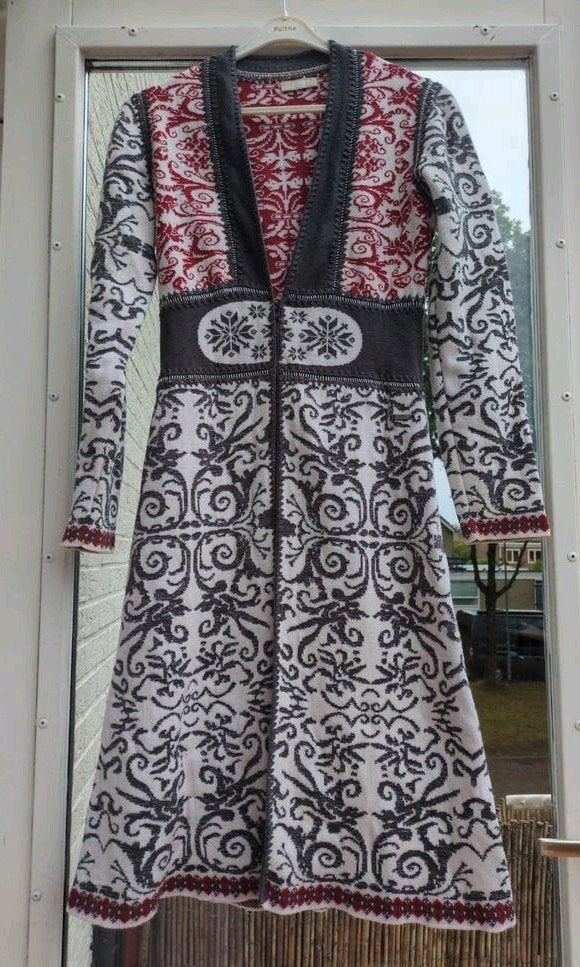 DIDI. Lang vest/jasje met Noorse print maat M, Kleding | Dames, Truien en Vesten, Maat 38/40 (M), Meerkleurig, DIDI., Ophalen of Verzenden