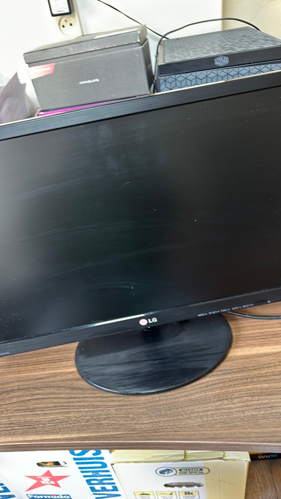 LG led monitor 22 inch 22EN43, Ophalen, Gebruikt, Full HD, LED