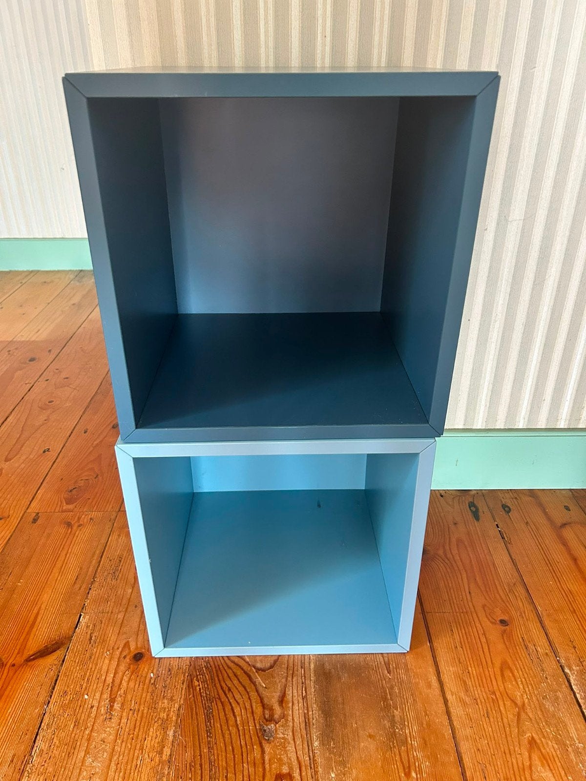 2 IKEA kubus kastjes - 35x35x35 cm, Ophalen, Gebruikt