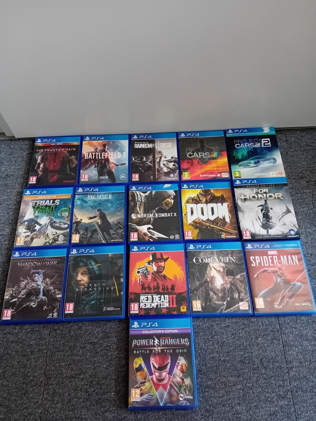 16 Playstation 4 spellen, Avontuur en Actie, Gebruikt, Vanaf 18 jaar, .