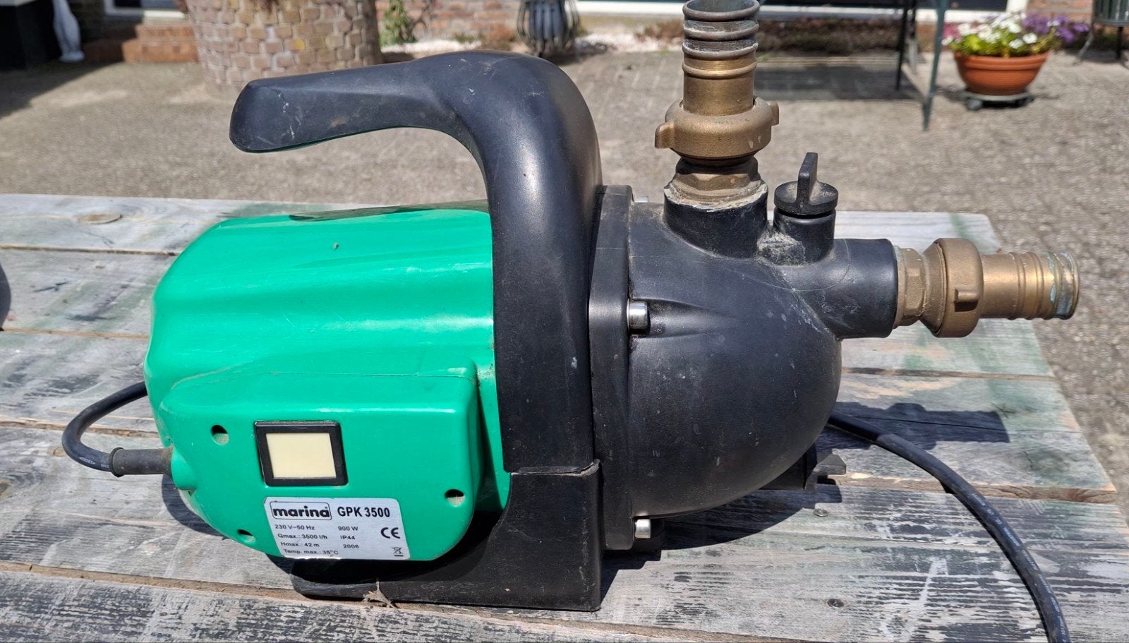 waterpomp ideaal voor de tuin., Ophalen, Gebruikt