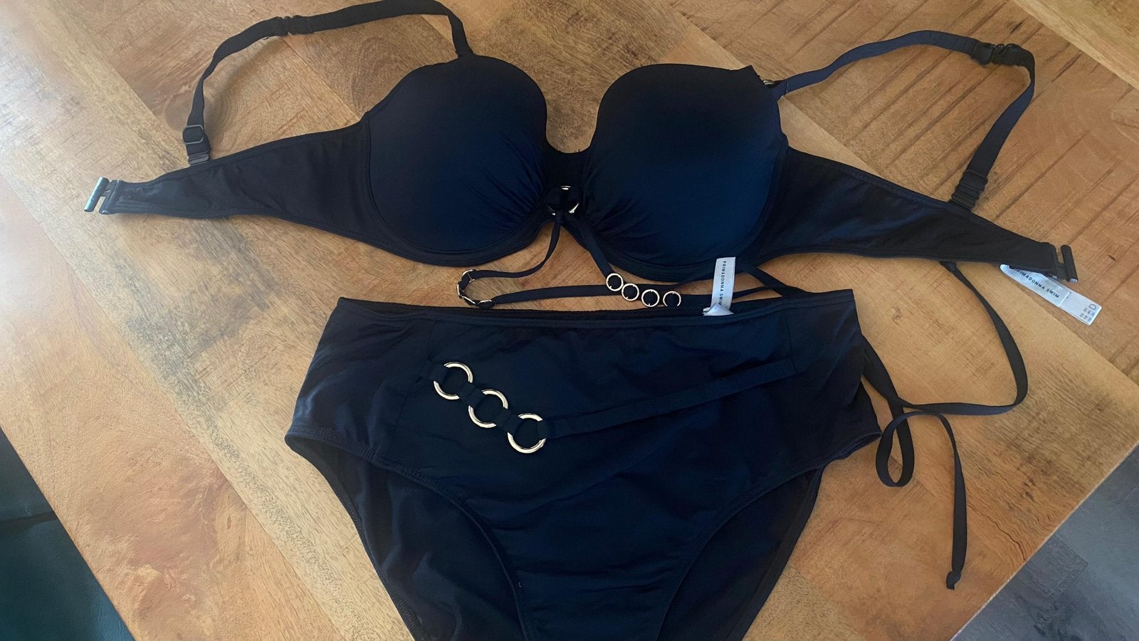 Prima Donna swim bikini zwart 80D/42, Ophalen, Zo goed als nieuw, Zwart, Bikini