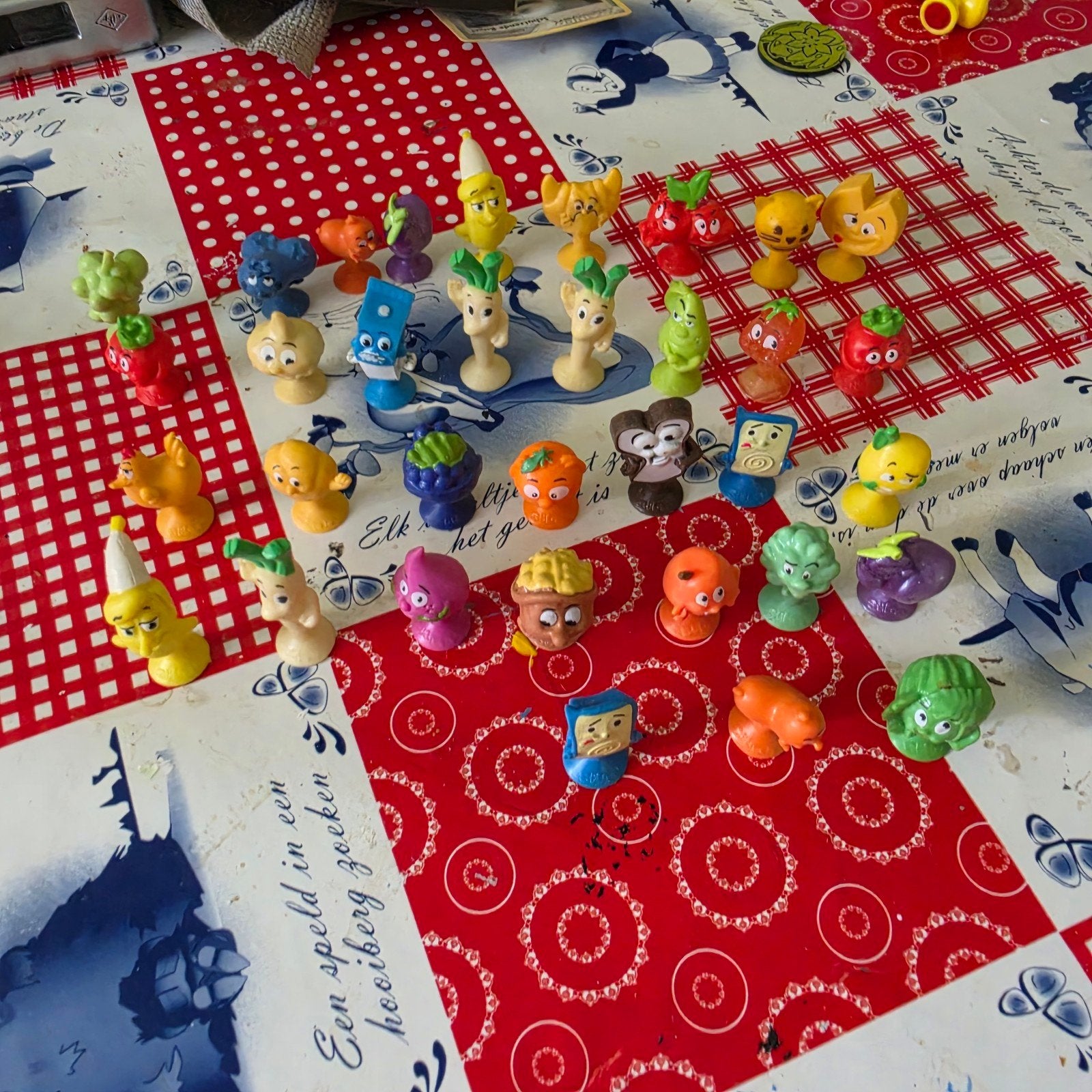 Diverse poppetjes: Lidl zuignappen fruit/groente & Gogo's, Verzamelen, Ophalen of Verzenden, Gebruikt
