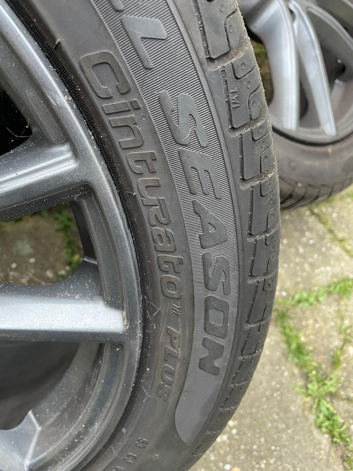 Velgenset 5x112 met Pirelli All Season banden, Auto-onderdelen, Banden en Velgen, Ophalen, Gebruikt, Banden en Velgen, 17 inch