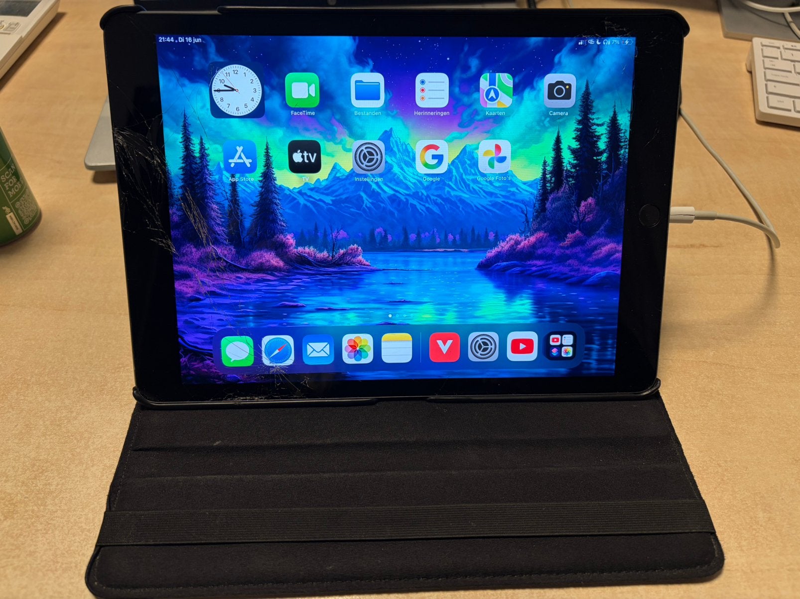 Ipad 7e generatie, Computers en Software, Apple iPads, 10 inch, Gebruikt, Apple iPad, Ophalen of Verzenden