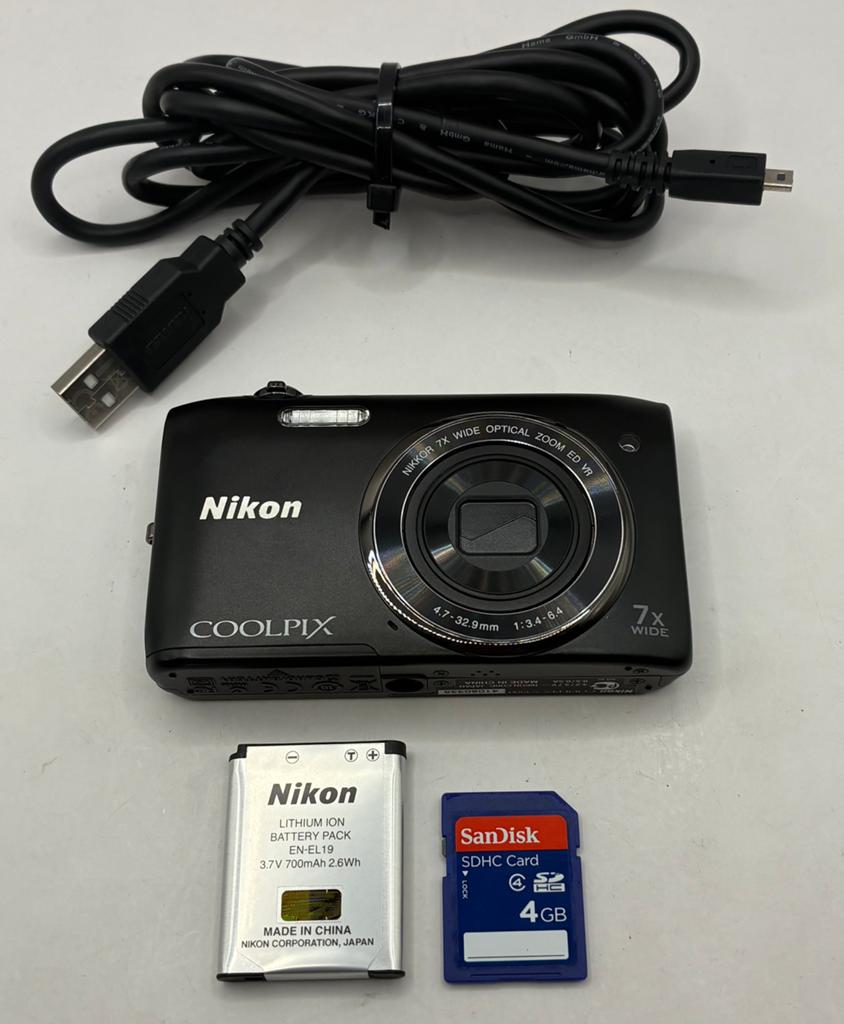 Nikon coolpix S3500 - compact camera, Ophalen of Verzenden, Zo goed als nieuw, Nikon, 8 keer of meer