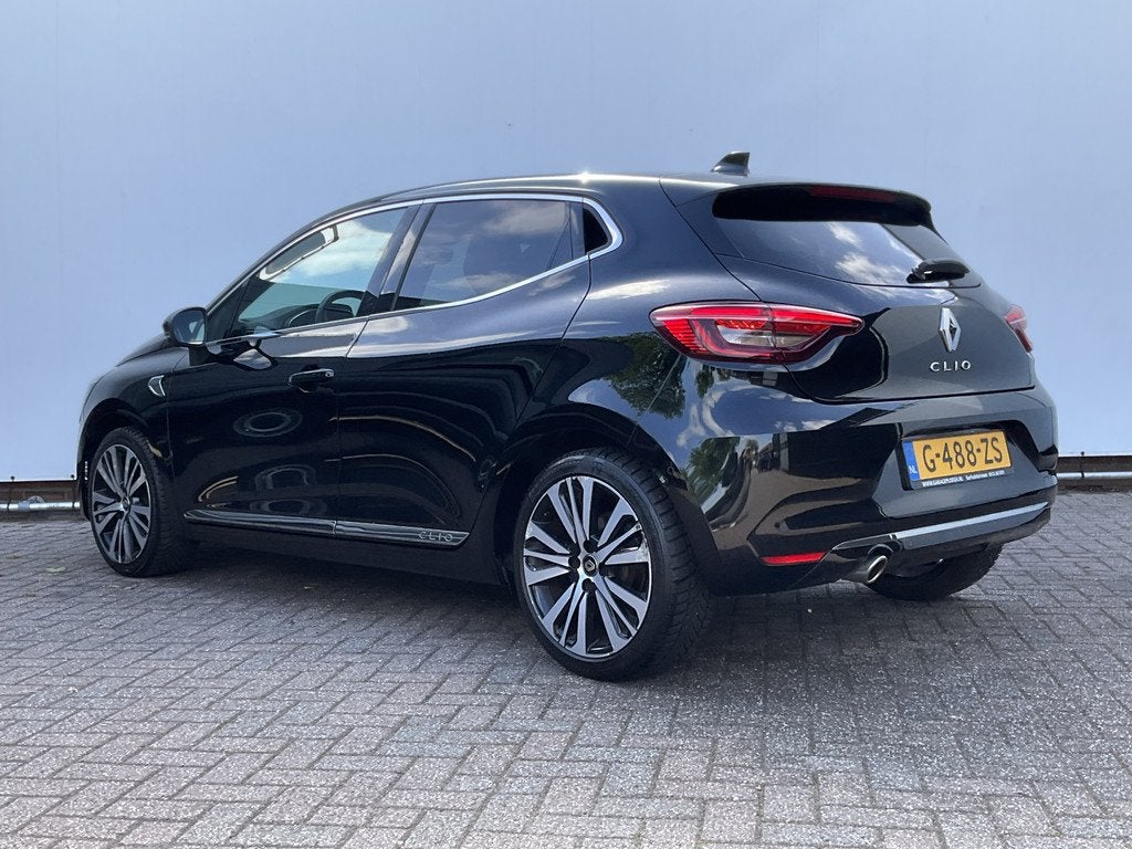 Renault Clio 1.3 TCe Initiale Paris Automaat Leer Adapt.Crui, Auto's, Renault, Gebruikt, 4 cilinders, 1133 kg, Bedrijf