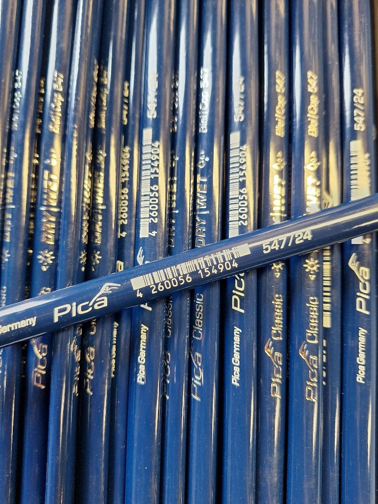 100x Pica 547/24-100 Bouwpotlood Bouwpotloden potlood NIEUW, ., Overige typen, Nieuw, Ophalen of Verzenden