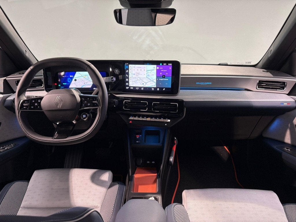 Renault 5 comfort range Roland-Garros 52 kWh | Demo | Carpla, Auto's, Renault, Huisgarantie, Leder en Stof, Wit, Origineel Nederlands
