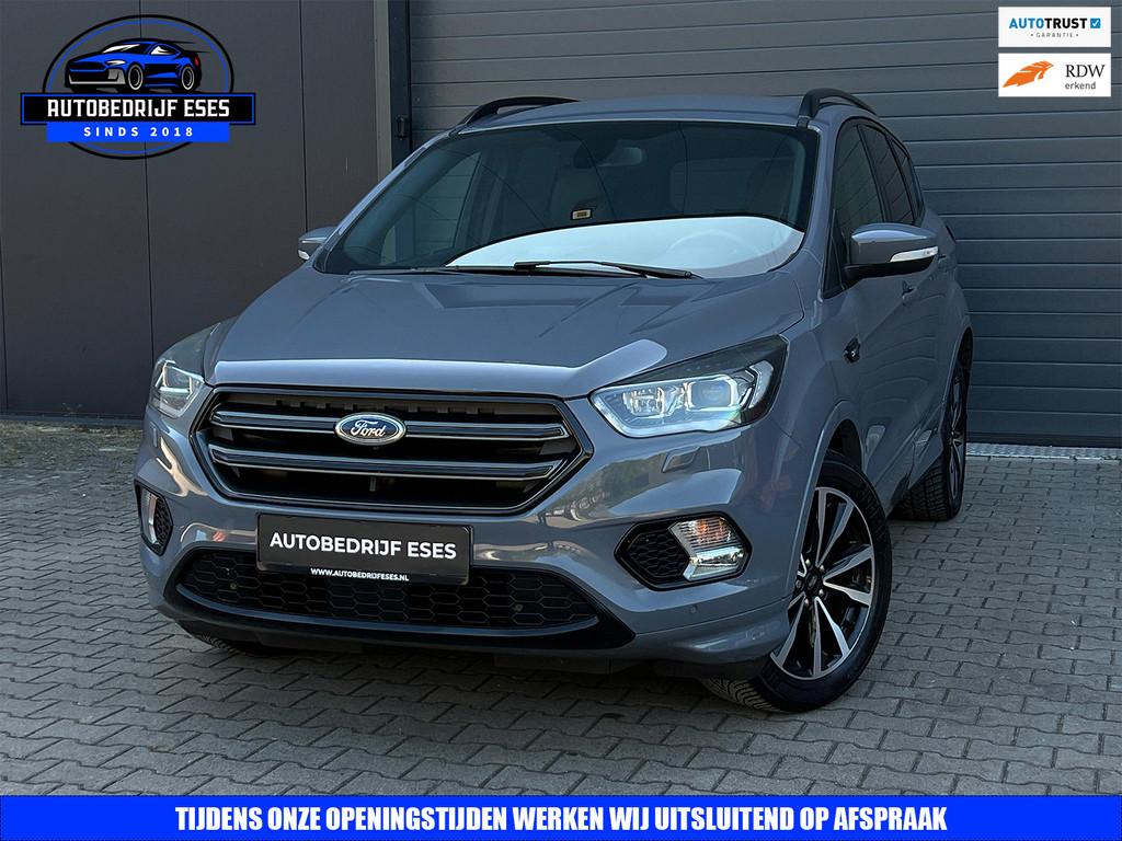 Ford Kuga 1.5 EcoBoost ST Line |CARPLAY|KEYLESS|STUURVW.|CAM, Auto's, 4 cilinders, Leder en Stof, Bedrijf, Zilver of Grijs