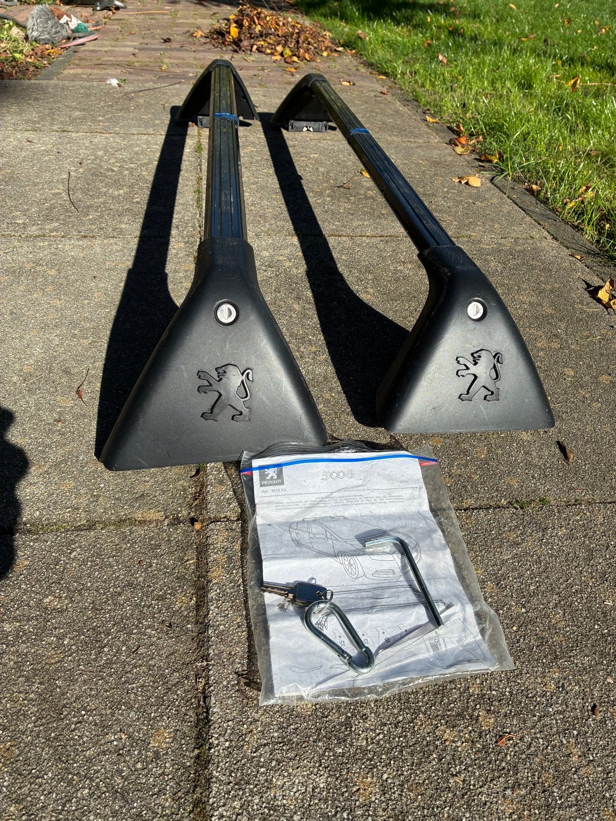 Dakdragers Peugeot 5008 (2009-2016), Ophalen, Gebruikt