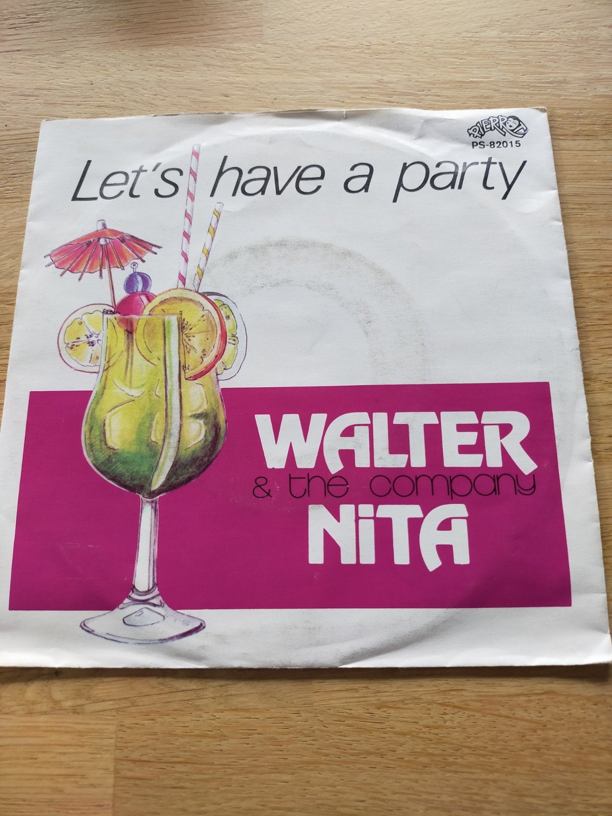 Walter Nita , let's have a party, Cd's en Dvd's, Vinyl Singles, Ophalen of Verzenden, Zo goed als nieuw, Pop