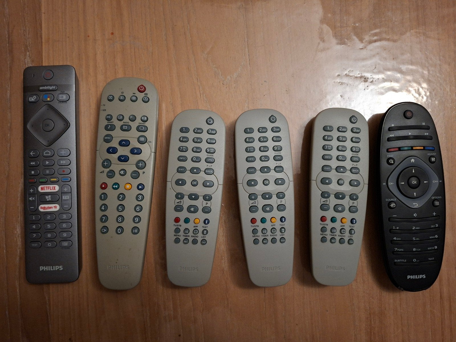 Philips afstandsbedieningen - Diverse modellen, Ophalen of Verzenden, Zo goed als nieuw, Origineel, Tv