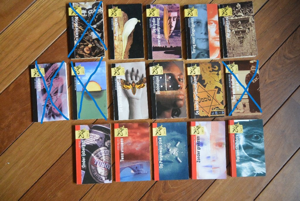 12x De Grote Lijsters 1994 - 1995 - 1997, Ophalen of Verzenden, Gelezen, Diverse auteurs, Fictie