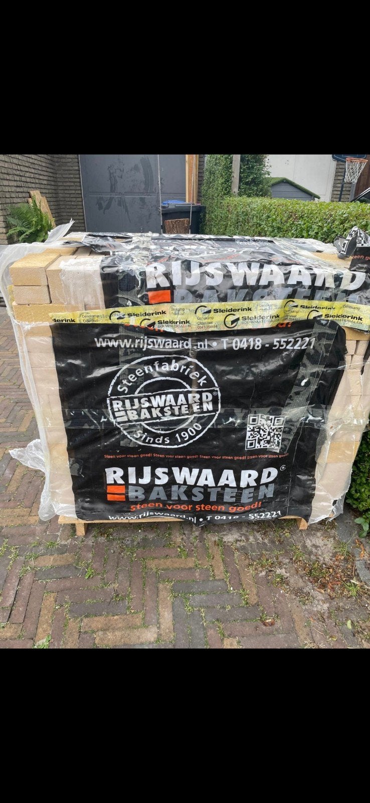 Rijswaard Bakstenen - Geel zilverzand vormbak waalformaat, Doe-het-zelf en Verbouw, Metselstenen, Ophalen, Nieuw, Bakstenen