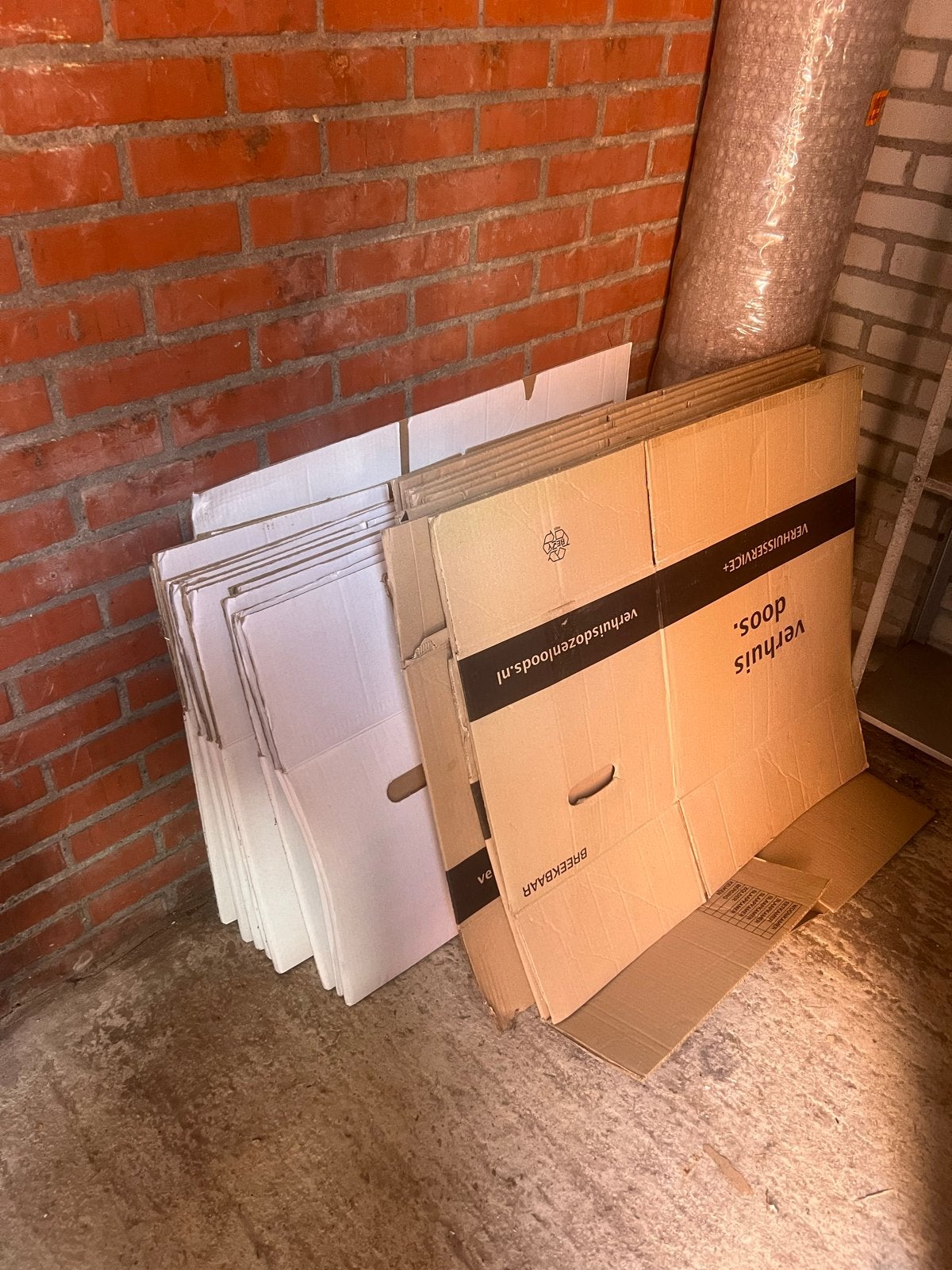Diverse verhuisdozen - klaar voor jouw verhuizing!, Ophalen, 40 tot 60 cm, Opvouwbaar, 50 tot 75 cm