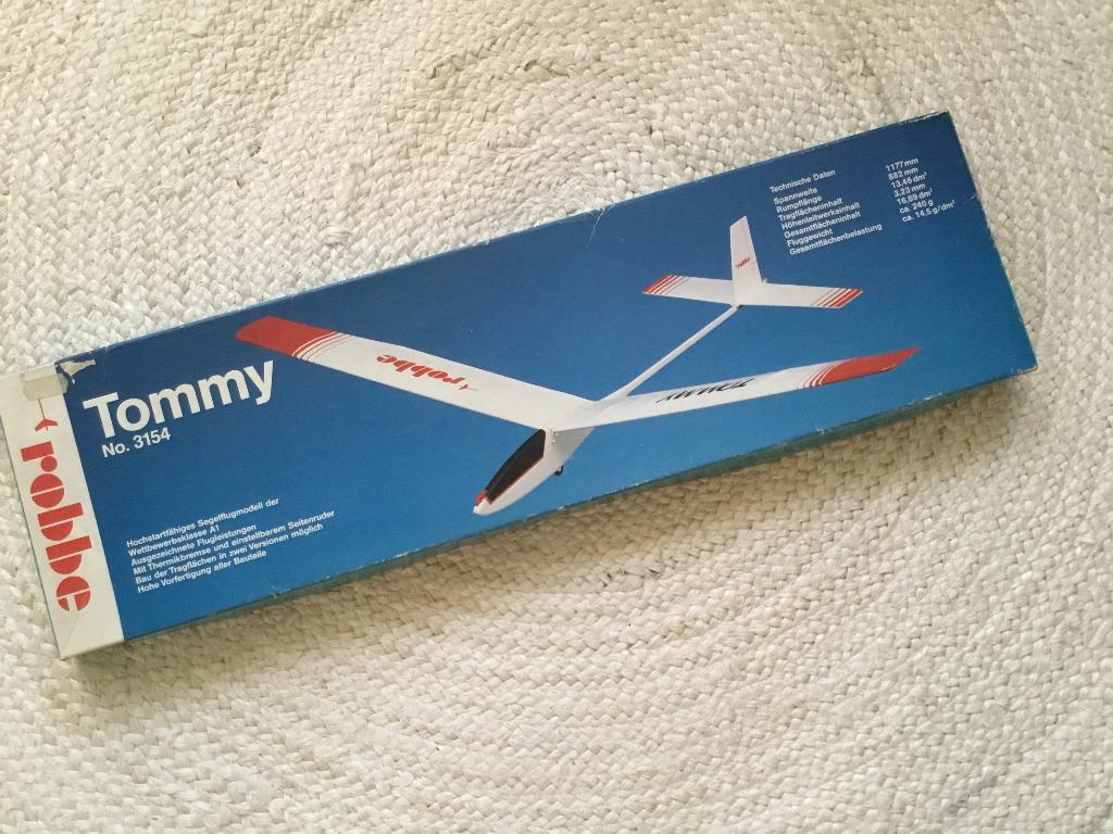 Robbe vrije vlucht zwever zweefvliegtuig Tommy bouwdoos, Hobby en Vrije tijd, Ophalen, Zo goed als nieuw