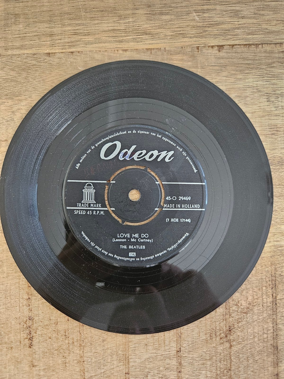The Beatles - Love Me Do / P.S. I Love You (Odeon Single), Gebruikt, Originele persing, 7 inch, Single
