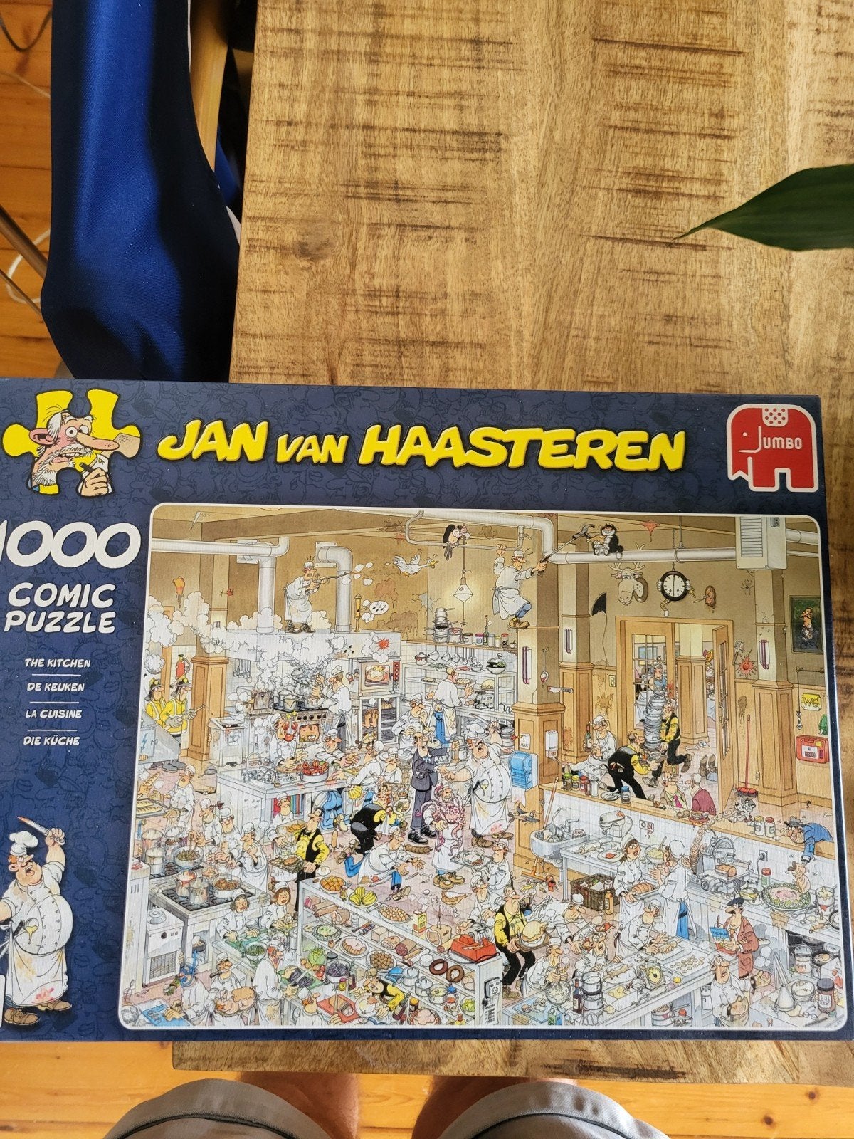 Jan van Haasteren De Keuken 1000 stukjes legpuzzel, Ophalen, 500 t/m 1500 stukjes, Zo goed als nieuw, Legpuzzel