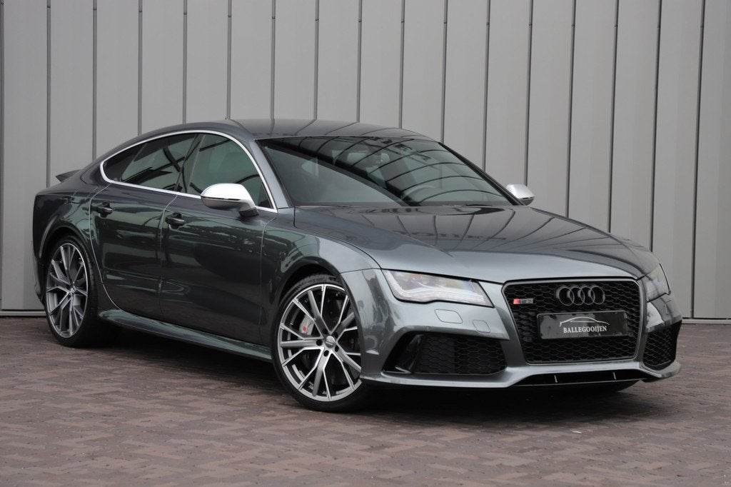 Audi RS7 Sportback 4.0 TFSI quattro | 560PK | Keramische-rem, Auto's, Audi, Automaat, Euro 5, Met garantie (alle), 4 stoelen