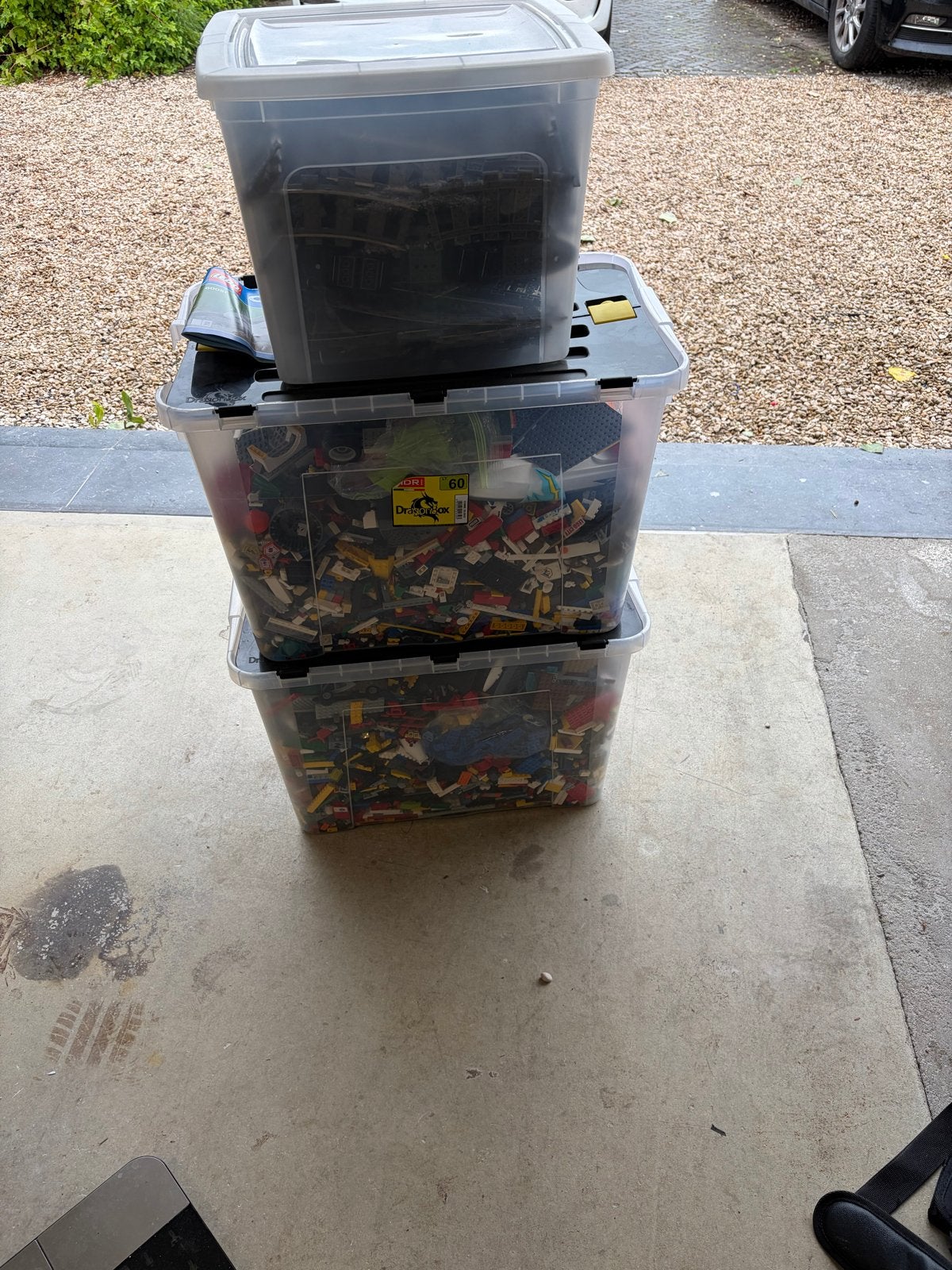 32 kg LEGO, inclusief 4 kg treinrails, Gebruikt, Inclusief extra onderdelen, Lego, Ophalen of Verzenden