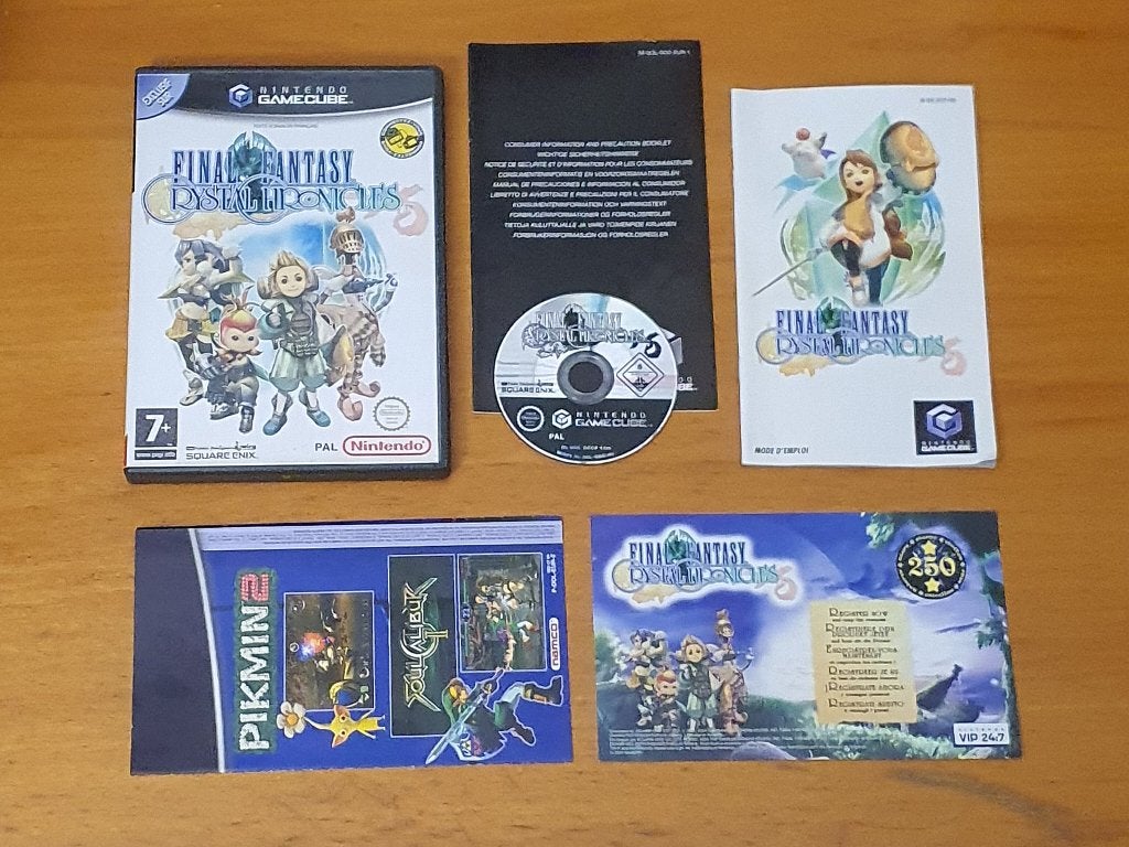 GameCube | Final Fantasy Crystal Chronicles (Frans), Gebruikt, 1 speler, Ophalen of Verzenden, Role Playing Game (Rpg)