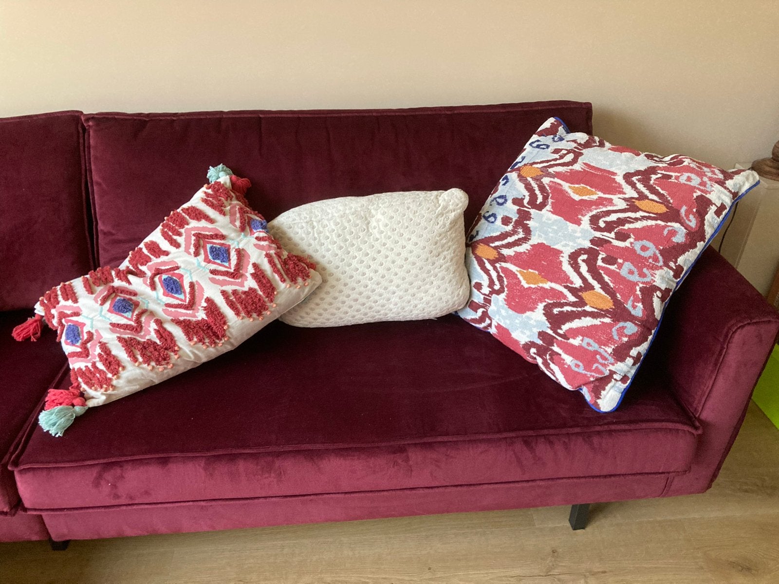 Sissy Boy Sierkussens - Set van 3, Meerkleurig, Met print, Vierkant, Ophalen of Verzenden