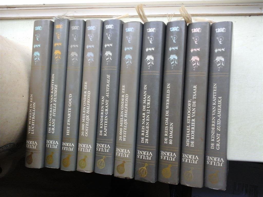 jules verne-10 stuks-uitstekende staat-losse verkoop, Boeken, Ophalen of Verzenden, Zo goed als nieuw