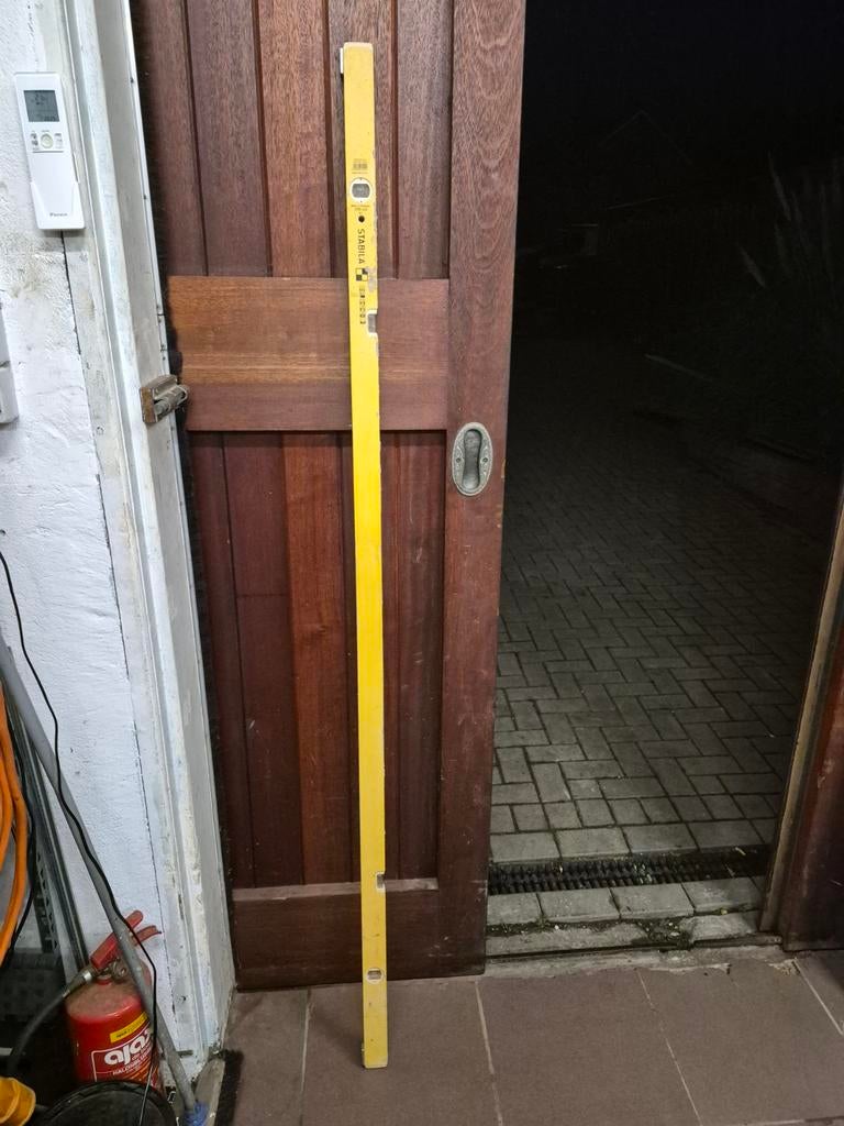 Stabila waterpas 200 cm, Ophalen, Gebruikt