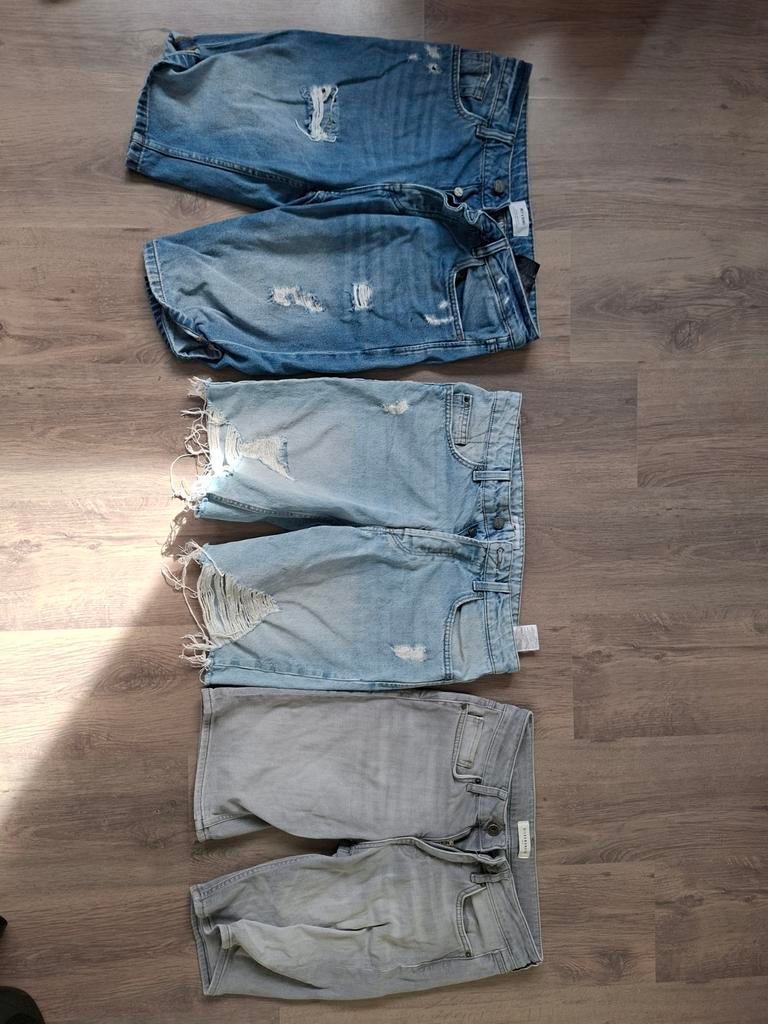 3x Korte Broek Heren - o.a. Only & Sons - Diverse Maten, Kleding | Heren, Broeken en Pantalons, Blauw, Overige maten, Ophalen of Verzenden