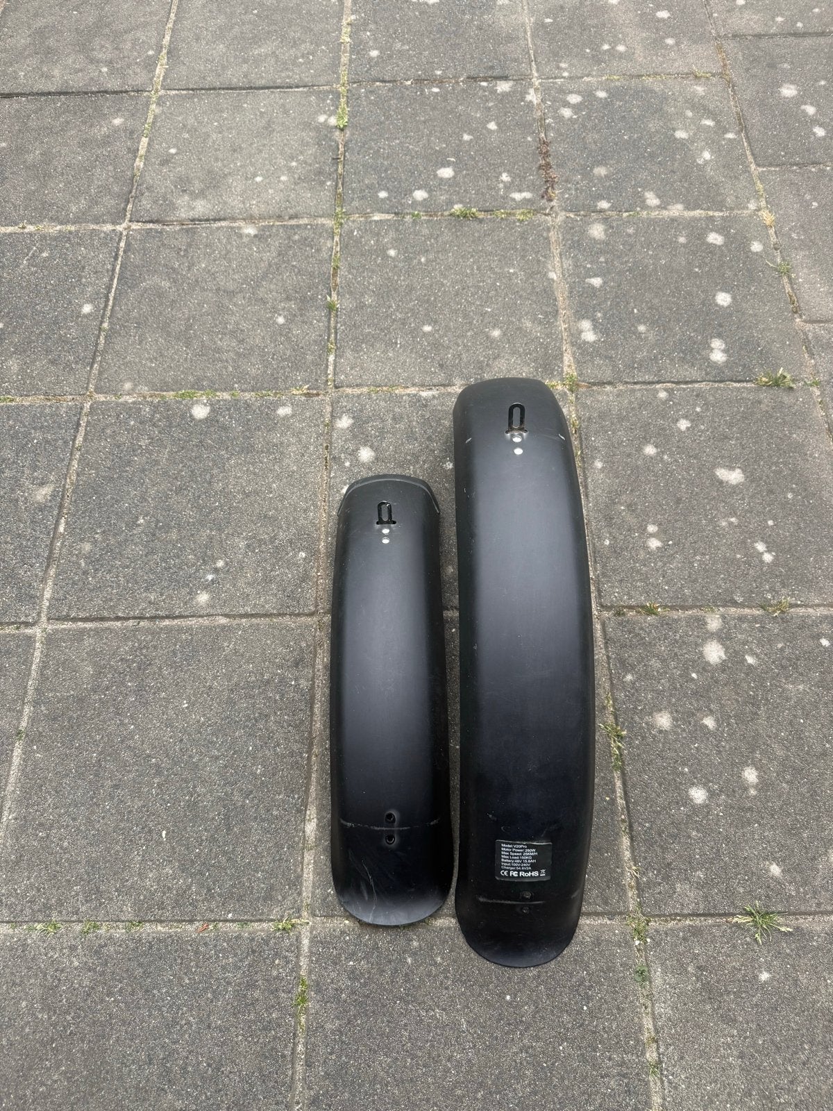 Fatbike spatborden voor en achter, Kunststof, Ophalen of Verzenden, Fatbike, Gebruikt