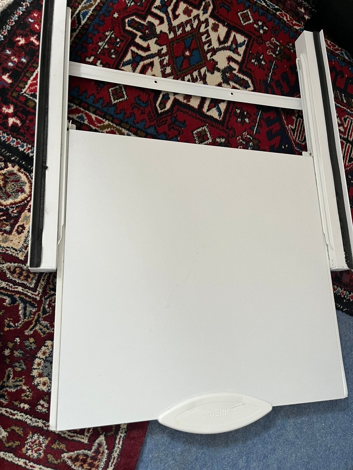 Stapelkit wasmachine, met uit uitschuifbare plank, Ophalen, Gebruikt