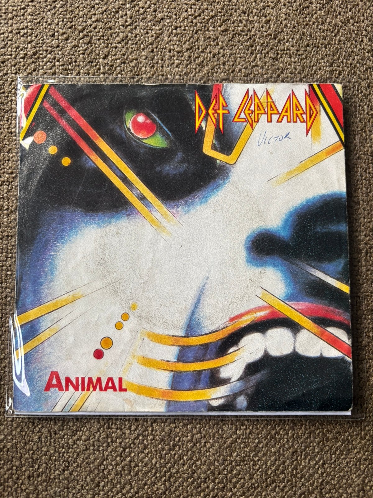 Def Leppard - Animal, Ophalen of Verzenden, Zo goed als nieuw, 7 inch, Pop