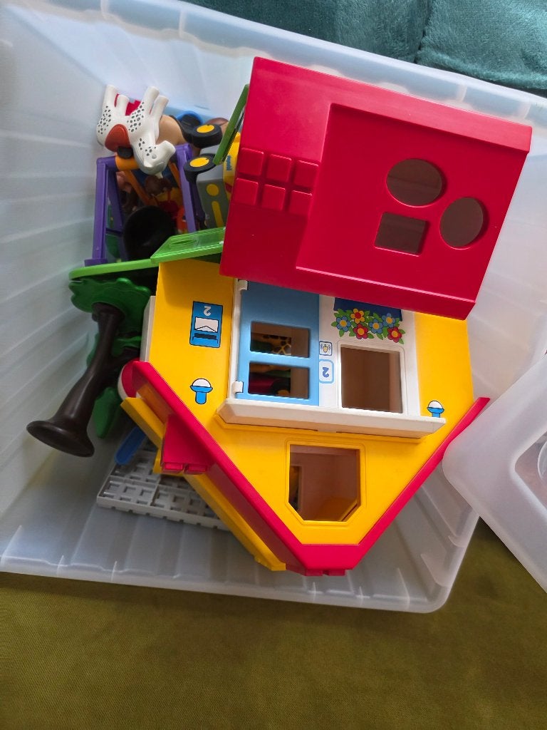 Heel veel playmobil 123, Ophalen, Gebruikt, Losse onderdelen