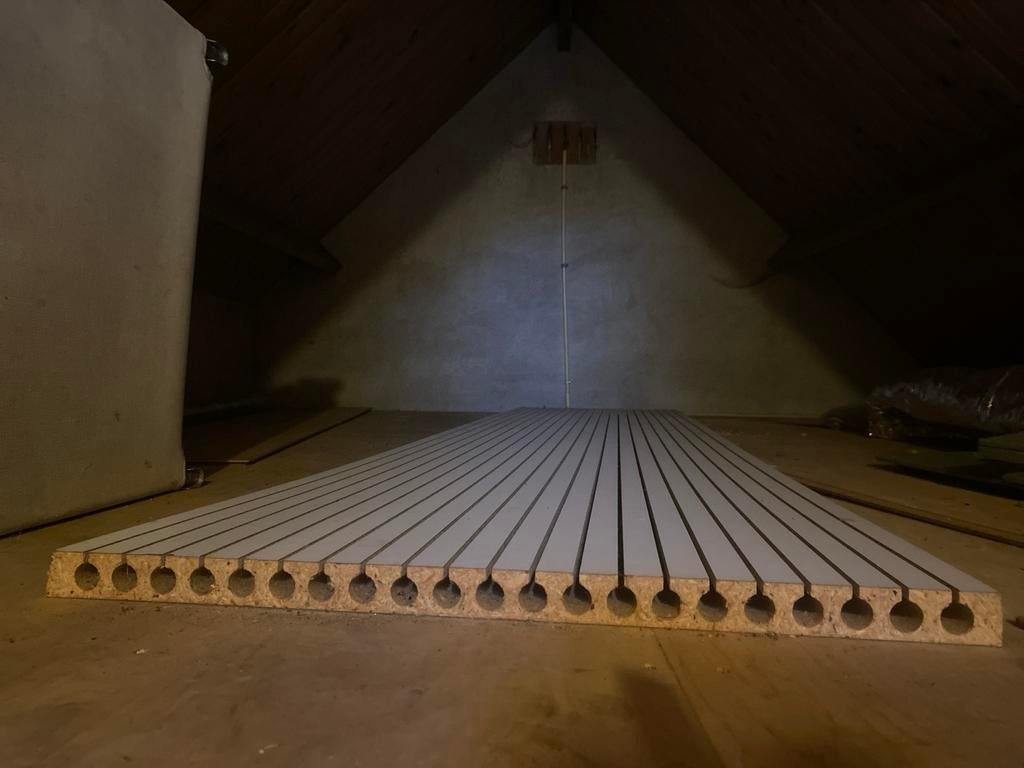 MDF plaat 250x80 cm, Ophalen of Verzenden, Gebruikt, Overige materialen, 20 tot 50 mm