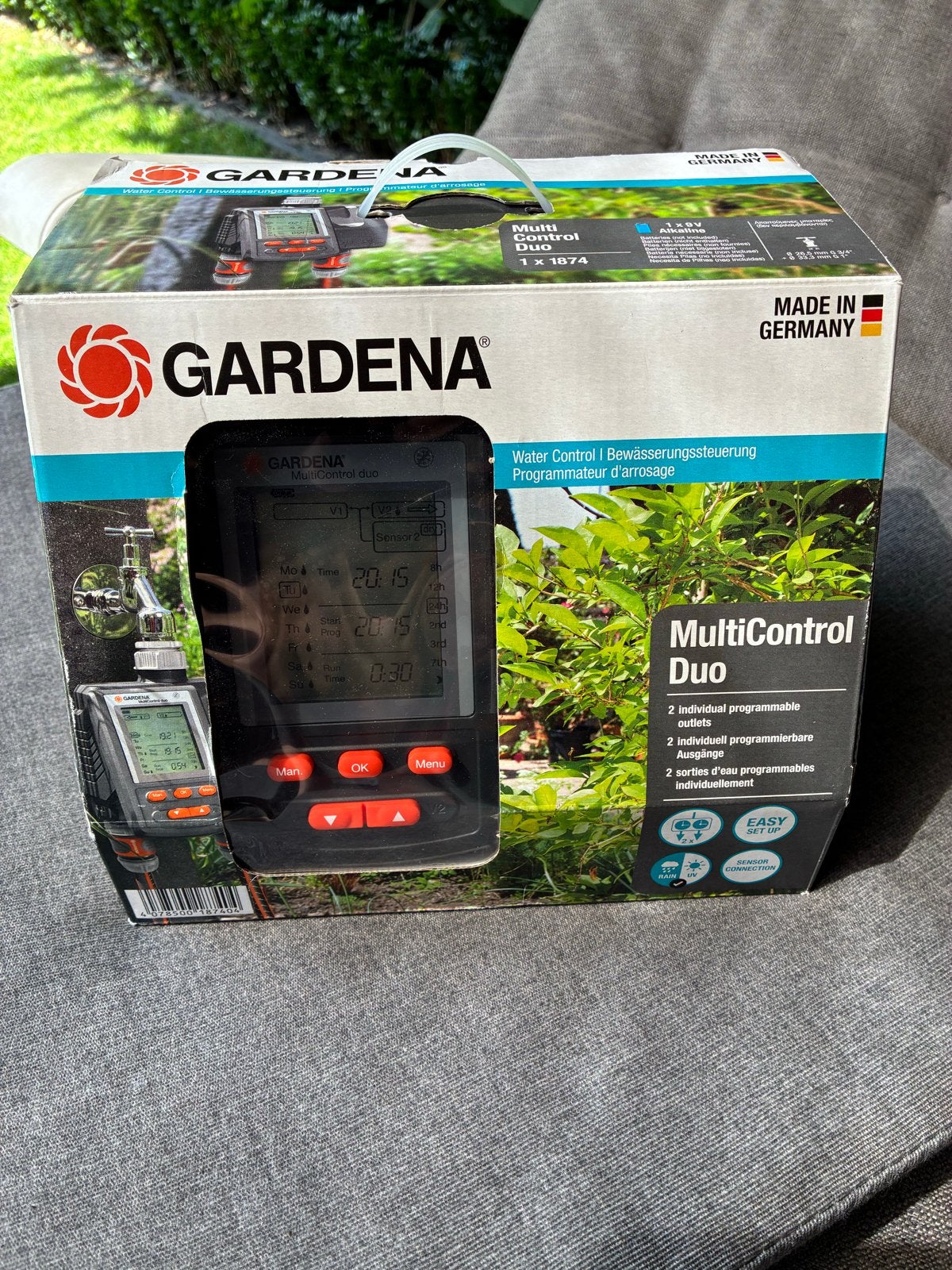 Gardena MultiControl Duo Bewateringscomputer, Ophalen of Verzenden, Nieuw