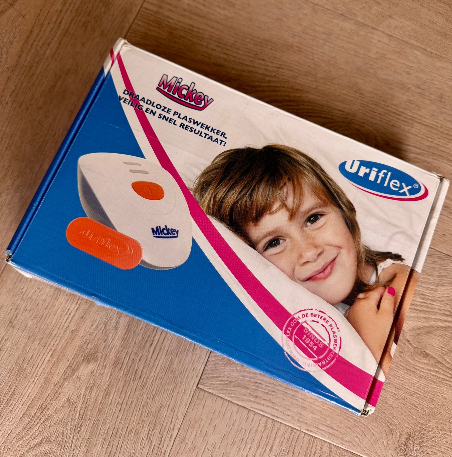 Uriflex Micky plaswekker set incl. 5 broekjes maat 104, Kinderen en Baby's, Overige Kinderen en Baby's, Ophalen of Verzenden, Zo goed als nieuw