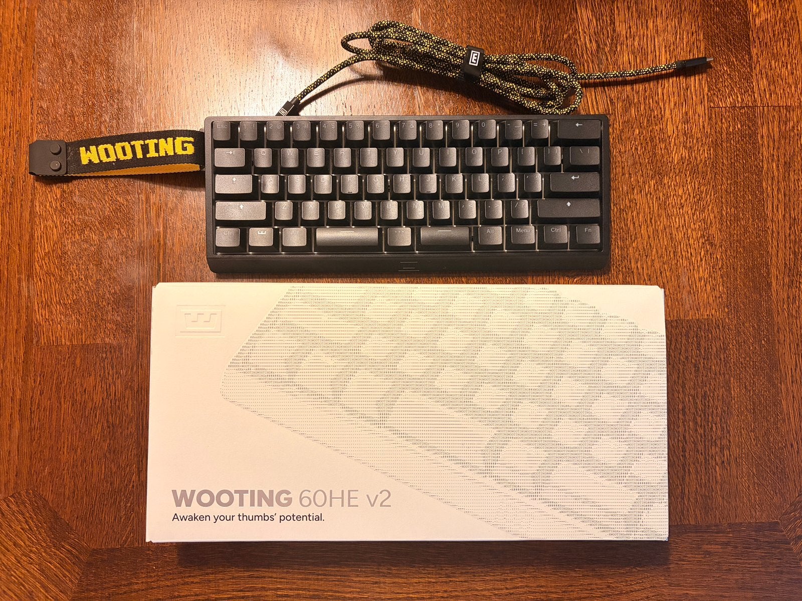 Wooting 60HE v2 (Aluminium Case) – Zo goed als nieuw!, Verzenden, Zo goed als nieuw