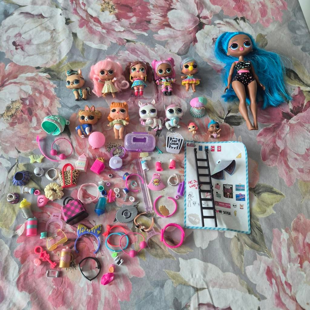 Grote partij L.O.L. Surprise! poppen en accessoires, Ophalen of Verzenden, Gebruikt, Overige typen