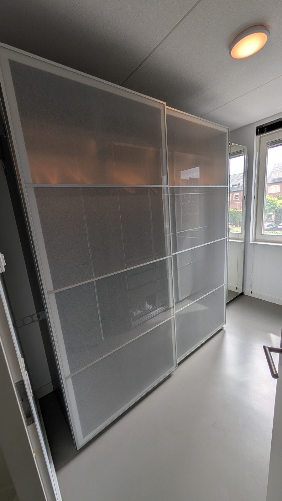Complete IKEA PAX kast 200x236 – glas en verlichting, Overige houtsoorten, 200 cm of meer, 150 tot 200 cm, Nieuw