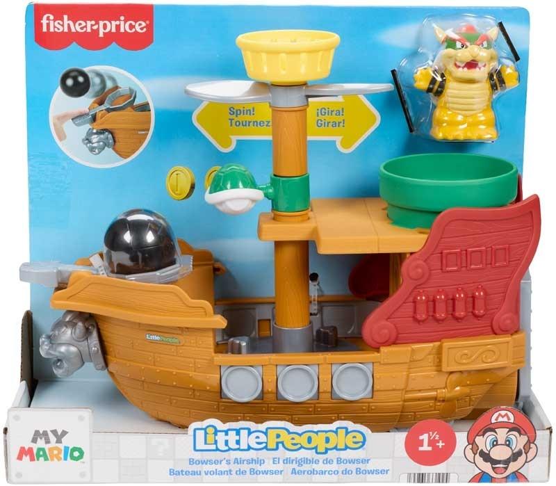 Little People Super Mario Bowsers Luchtschip, Ophalen of Verzenden, Nieuw