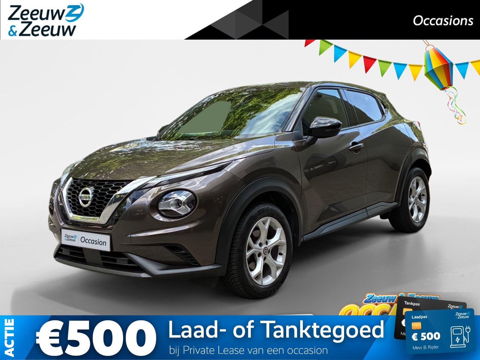 Nissan Juke 1.0 DIG-T N-Connecta CRUISE CONTROL | STOELVERWA, Bruin, Nissan Nederland BV, Herikerbergweg 214
1101 CM  Amsterdam, NL