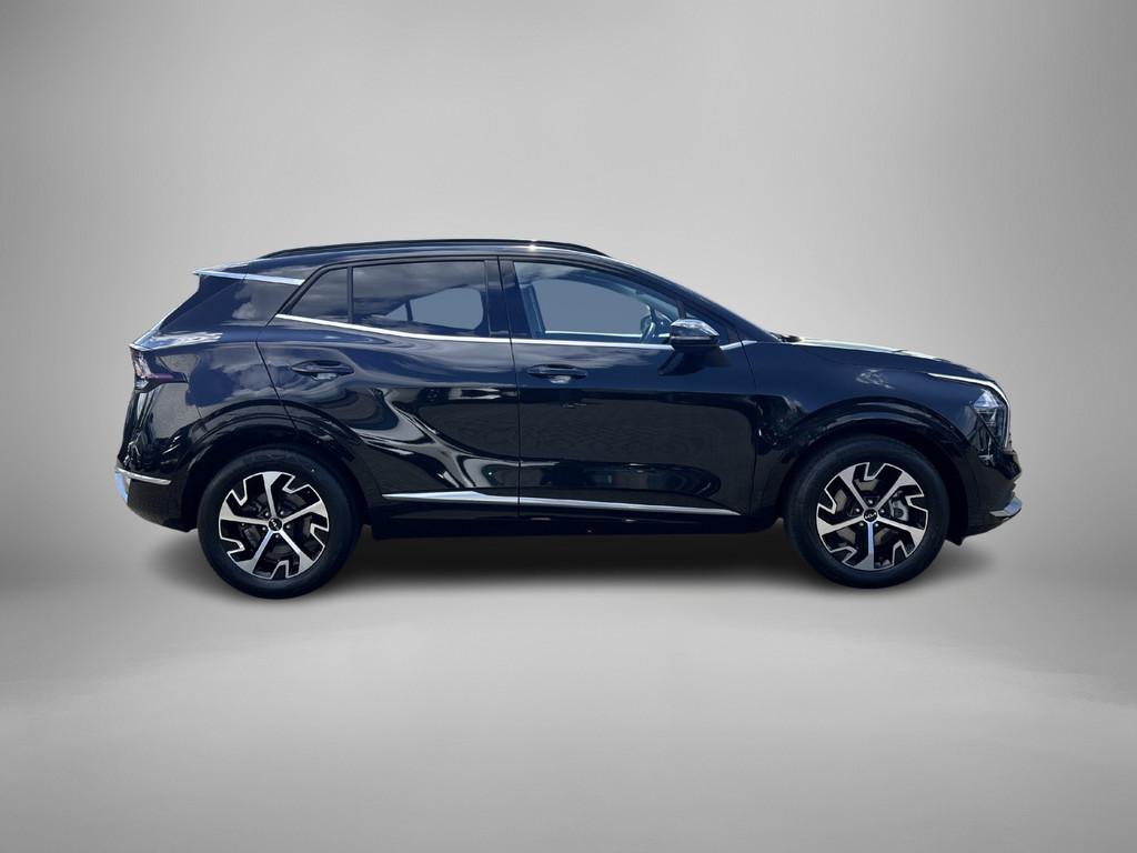 Kia Sportage 1.6 T-GDi Hybrid DynamicPlusLine | Panoramadak, Auto's, Kia, 12 maanden, Gebruikt, 4 cilinders, Zwart