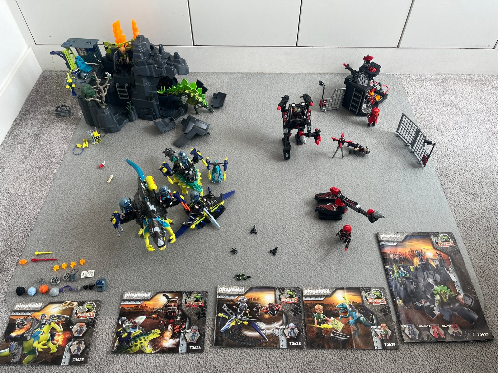 Playmobil dino rise (5 sets compleet), Ophalen of Verzenden, Zo goed als nieuw