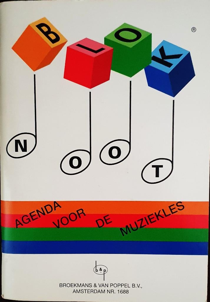 AGENDA voor de MUZIEKLES, Diversen, Ophalen of Verzenden, Nieuw