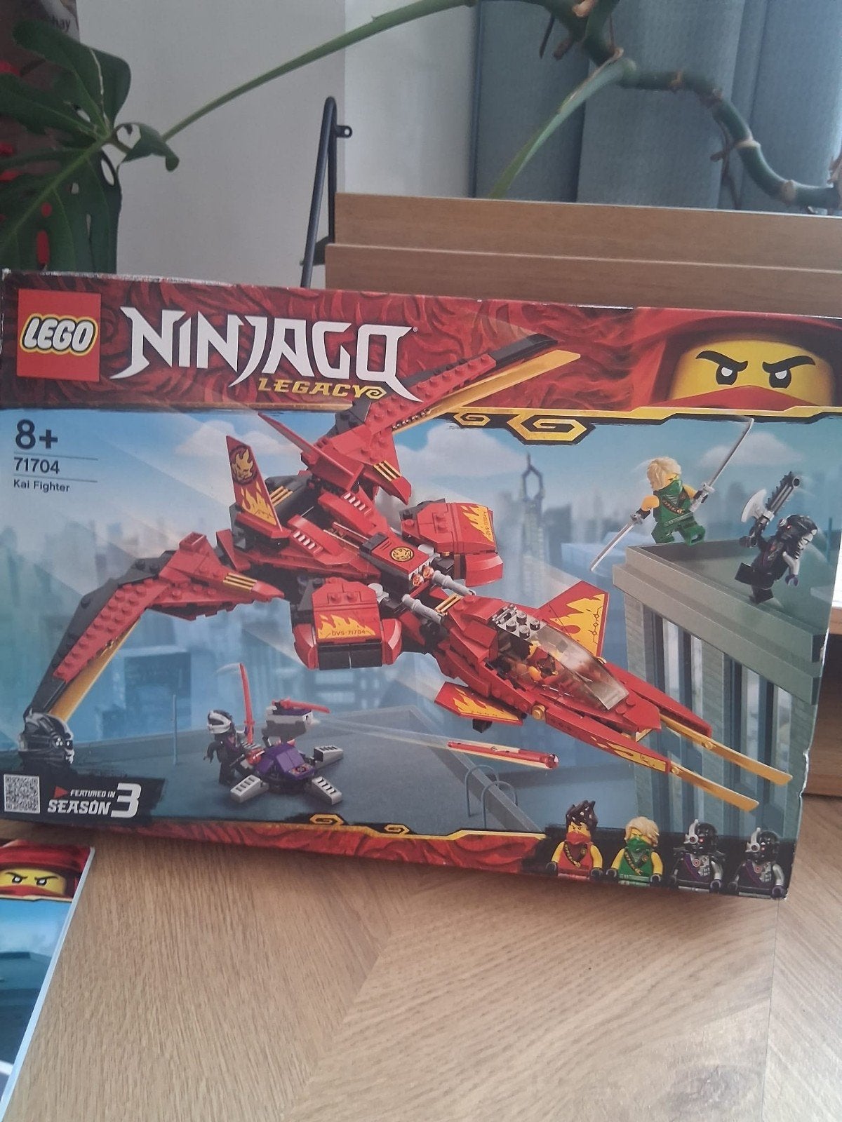 LEGO Ninjago Legacy 71704 Kai Fighter - Mist 1 vleugel, Gebruikt, Lego, Ophalen of Verzenden, Inclusief instructies