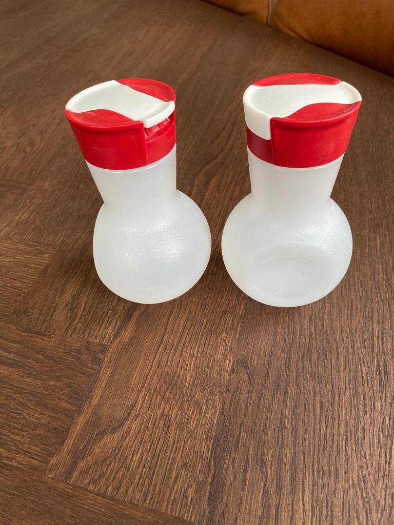 Olie en azijn tupperware, Ophalen, Zo goed als nieuw, Overige typen