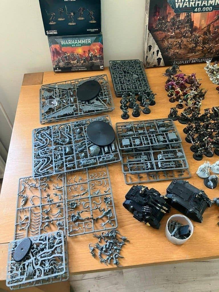 40K Chaos Space Marines leger 5000+ punten, Hobby en Vrije tijd, Ophalen, Nieuw, Warhammer 40000, Boek of Catalogus